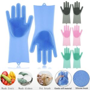 Pair of 2pcs of Silicone Kitchen Gloves