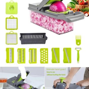 16 in 1 Multifunctional Vegetable Chopper and Slicer