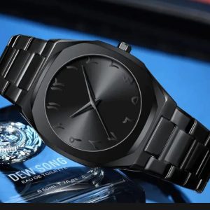 Aura Stainless Steel Watch Original Black