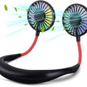 Rechargeable Mini USB Fan – 3-Speed Portable Cooling