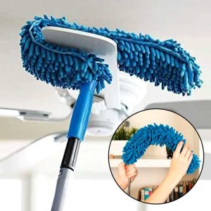 Flexible Long-Handle Duster – Multi-Purpose Fan & Surface Cleaner